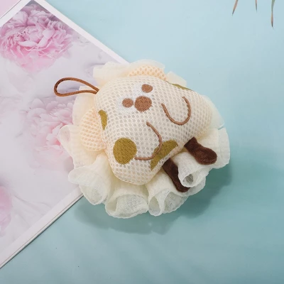 Unique Bargains Cartoon Bath Sponge Beige 1 Pc 5 Unique Bargains Cartoon Bath Sponge Beige 1 Pc - Image 5