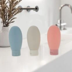 Unique Bargains Travel Container Set Pink Beige 3 Pcs -UNIQUE BARGAIN Shop GUEST a7fab1c7 a2fd 4341 a098 aaa5f84260fc