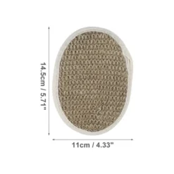 Unique Bargains Jute Bath Brush For Shower 5.71"x4.33" Beige Brown 2 Pcs -UNIQUE BARGAIN Shop GUEST a7fb76d0 b3b3 497b acca 176baa937fba