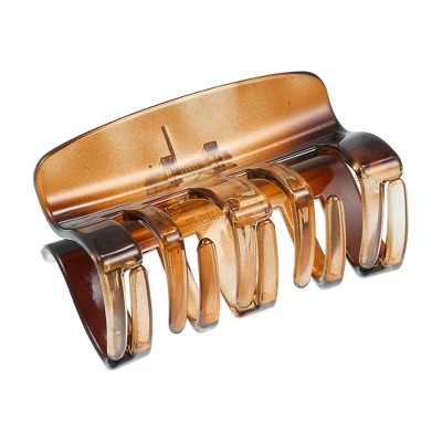Unique Bargains Women's 3.07" Claw Clip Hair Accessories No Slip Grip Plastic Brown 1 Pc 4 Unique Bargains Women's 3.07" Claw Clip Hair Accessories No Slip Grip Plastic Brown 1 Pc - Image 4