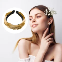 Unique Bargains Women's Thick Braided Velvet Headband Hairband Accessories 1.2 Inch Wide 1 Pc -UNIQUE BARGAIN Shop GUEST a9ebd9b0 dc04 465b 9aa2 cce5de1c9763