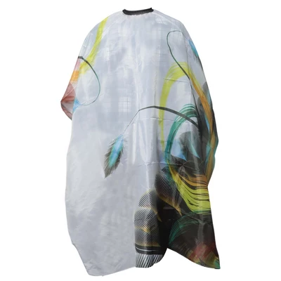 Unique Bargains Retro Hair Cutting Cape 61.02"x53.15" Blue White 1 Pc 6 Unique Bargains Retro Hair Cutting Cape 61.02"x53.15" Blue White 1 Pc - Image 6