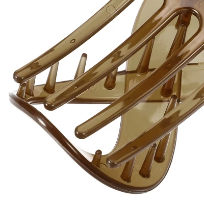 Unique Bargains Women's Plastic Hair Claws 3.39"x1.89"x0.91" 2Pcs 6 Unique Bargains Women's Plastic Hair Claws 3.39"x1.89"x0.91" 2Pcs - Image 6