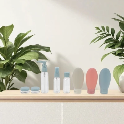 Unique Bargains Portable Travel Container Set 12 Pcs 5 Unique Bargains Portable Travel Container Set 12 Pcs - Image 5