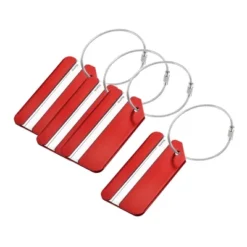 Unique Bargains Aluminium Lightweight Identifier Card Travel Luggage Tags 4 Pcs -UNIQUE BARGAIN Shop GUEST ab1175e7 7954 48c4 a715 6be61f99a93d