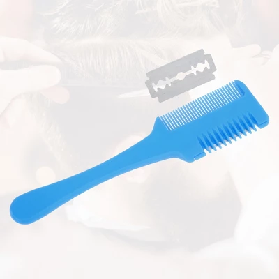 Unique Bargains Durable Haircut Comb With 10 Blades For Hair Styling Blue 1 Set 3 Unique Bargains Durable Haircut Comb With 10 Blades For Hair Styling Blue 1 Set - Image 3