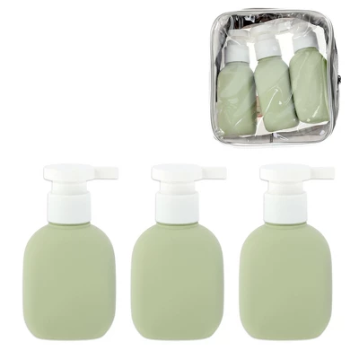 Unique Bargains Compact Plastic Travel Container Set 100ml 3 Pcs 8 Unique Bargains Compact Plastic Travel Container Set 100ml 3 Pcs - Image 8