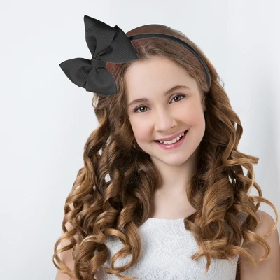 Unique Bargains Bow Headband Fashion Cute Polyester Hairband For Teenager 5.9x4.4 Inch 4 Unique Bargains Bow Headband Fashion Cute Polyester Hairband For Teenager 5.9x4.4 Inch - Image 4