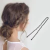 Unique Bargains Fashion U Hairpin Hairdo Clip For Women 50 Pcs