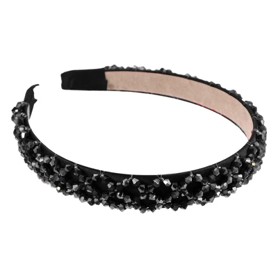 Unique Bargains Women's Bling Rhinestone Headband 0.79 Inch Wide 1 Pc 4 Unique Bargains Women's Bling Rhinestone Headband 0.79 Inch Wide 1 Pc - Image 4