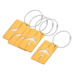 Unique Bargains Aluminium Lightweight Backpack Identifier Card Travel Luggage Tags 5 Pcs -UNIQUE BARGAIN Shop GUEST ad7ffaec c69f 47e8 b8ed 3b01bd0b90c1