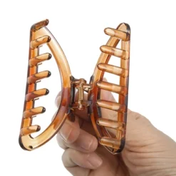 Unique Bargains Women's 3.54" Claw Clip Hair Accessories No Slip Grip Plastic Brown 1 Pc -UNIQUE BARGAIN Shop GUEST ae1c5b12 0897 4453 a10c cc19d35b0d69