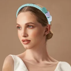 Unique Bargains Gilr's Elegant Heart-shaped Headbands 5.51"x4.72"x0.83" 1 Pc