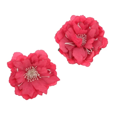 Unique Bargains Simulated Flower Hair Clip 2 Pcs 7 Unique Bargains Simulated Flower Hair Clip 2 Pcs - Image 7