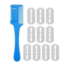 Unique Bargains Durable Haircut Comb With 10 Blades For Hair Styling Blue 1 Set 11 Unique Bargains Durable Haircut Comb With 10 Blades For Hair Styling Blue 1 Set -UNIQUE BARGAIN Shop GUEST afa45c67 54f3 4ba0 852f f66b0d1c5382
