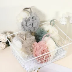 Unique Bargains Bath Shower Body Puffs Loofah Sponge 4.72"x5.12" 1 Pc -UNIQUE BARGAIN Shop GUEST afb35e7a 06d4 42a1 8ac2 02b34577b99b