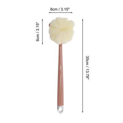 Unique Bargains Cartoon Long Handle Double-sided Bath Brush 1 Pc 1 Unique Bargains Cartoon Long Handle Double-sided Bath Brush 1 Pc