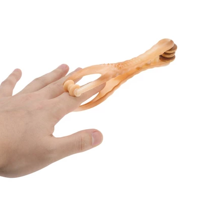 Unique Bargains Comfortable Finger Hand Massager Amber 1 Pc 1 Unique Bargains Comfortable Finger Hand Massager Amber 1 Pc