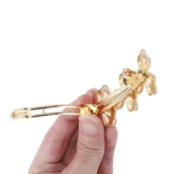 Unique Bargains Grace Flower Hair Clips Gold Tone 1 Pc -UNIQUE BARGAIN Shop GUEST b1ee9d50 0711 4110 9dce 2d32d507aff9
