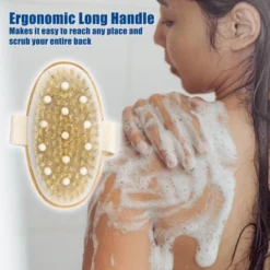 Unique Bargains Bath Brush Wood Back Scrubber For Shower For Wet Or Dry Brushing 4.9 Inches Brown 1 Pcs 9 Unique Bargains Bath Brush Wood Back Scrubber For Shower For Wet Or Dry Brushing 4.9 Inches Brown 1 Pcs -UNIQUE BARGAIN Shop GUEST b2621b85 48f2 49de bb8f 246e4573a906