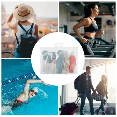 Unique Bargains Portable Travel Container Set 12 Pcs 4 Unique Bargains Portable Travel Container Set 12 Pcs - Image 4