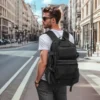 Unique Bargains Men Women Water-Resistant Large Capacity Laptop Backpacks