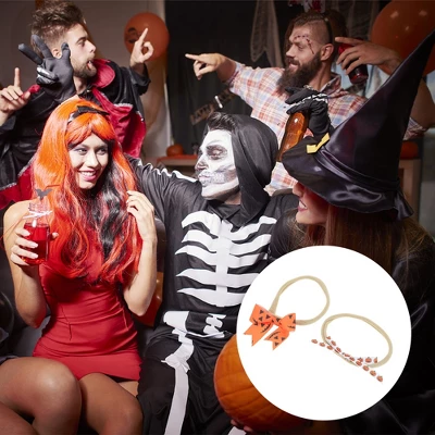 Unique Bargains Kid's Halloween Cute Hair Elastics 2 Pcs 2 Unique Bargains Kid's Halloween Cute Hair Elastics 2 Pcs - Image 2