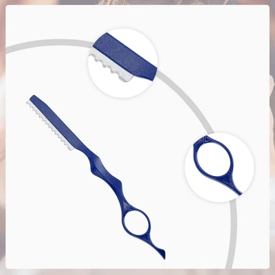 Unique Bargains Durable Haircut Comb With Blades For Hair Styling Blue 1 Pc 2 Unique Bargains Durable Haircut Comb With Blades For Hair Styling Blue 1 Pc - Image 2