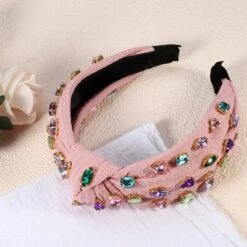 Unique Bargains Girl's Rhinestone Retro Knotted Non-slip Wide Headband Pink 5.12"x1.26" 1 Pc -UNIQUE BARGAIN Shop GUEST b503589d 87a1 434b 9957 2c6a985b11f5