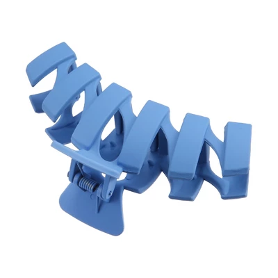 Unique Bargains Women's Nonslip Matte Wave Hair Clip For Thick Hair Dark Blue Light Blue Beige Brown 4 PCS 5 Unique Bargains Women's Nonslip Matte Wave Hair Clip For Thick Hair Dark Blue Light Blue Beige Brown 4 PCS - Image 5