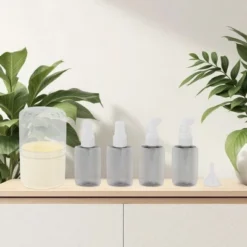 Unique Bargains Portable Travel Container Set 4Pcs -UNIQUE BARGAIN Shop GUEST b67c9409 ae1c 4d60 92db c66bc3185d4c