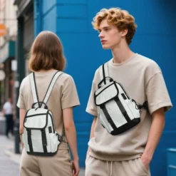 Unique Bargains Lightweight Waterpoof Convertible Sling Bag With USB Charge Port -UNIQUE BARGAIN Shop GUEST b8a85e01 1f51 4292 8377 d81478e9a908