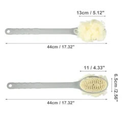 Unique Bargains Long Handle Bath Brush 4.33"x2.56" 1 Pc -UNIQUE BARGAIN Shop GUEST bbb8aa12 3ebf 461f a0f4 0215187aa1f5