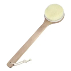 Unique Bargains Long Handle Bath Brush For Bathroom 15.94" Length Beige 1 Pc -UNIQUE BARGAIN Shop GUEST bbcc7476 cde6 40fa 9f23 fa072a27012c