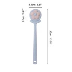 Unique Bargains Sunflower Long Handle Bath Brush 1 Pc