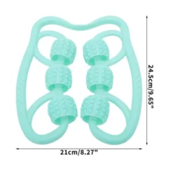 Unique Bargains Durable Six Wheel Foot Massager 1 Pc