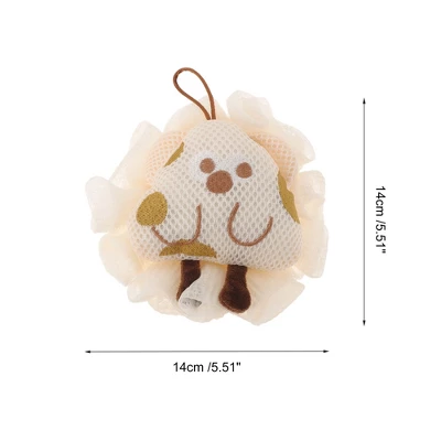 Unique Bargains Cartoon Bath Sponge Beige 1 Pc 3 Unique Bargains Cartoon Bath Sponge Beige 1 Pc - Image 3