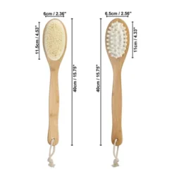 Unique Bargains Double-Side Long Handle Bath Brush For Shower 15.75" Length Beige 1 Pc 8 Unique Bargains Double-Side Long Handle Bath Brush For Shower 15.75" Length Beige 1 Pc -UNIQUE BARGAIN Shop GUEST bdd46dbf c3b9 4a78 a5bc 1f7c6705fcc8