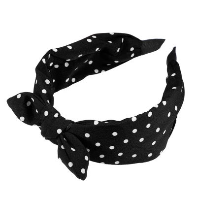 Unique Bargains Women's Bowknot Headband With Bunny Ears 2.17 Inch Wide 1 Pc 10 Unique Bargains Women's Bowknot Headband With Bunny Ears 2.17 Inch Wide 1 Pc - Image 10