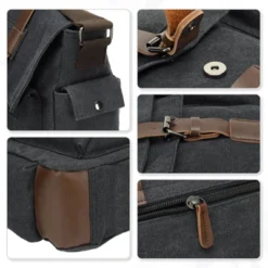 Unique Bargains Vintage Canvas Multiple Pockets Crossbody Bag Fits 13 Inch Laptops 10 Unique Bargains Vintage Canvas Multiple Pockets Crossbody Bag Fits 13 Inch Laptops -UNIQUE BARGAIN Shop GUEST c0a892b5 7c34 4187 961f 74f3c4e39b91