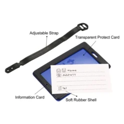 Unique Bargains PVC Durable Lightweight Backpack Travel ID Luggage Tags -UNIQUE BARGAIN Shop GUEST c12af23b 9fd9 41e1 9bbf 5f60f341a09b