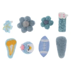 Unique Bargains Girl's Fashion Cute Flowers Hair Clips Blue 8 Pcs -UNIQUE BARGAIN Shop GUEST c16b7c01 5853 4d43 9bc9 c83882d024dd