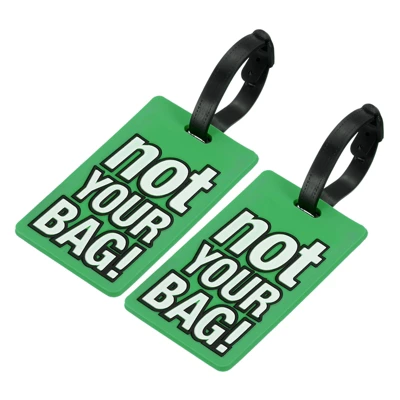 Unique Bargains PVC Durable Lightweight Backpack Travel ID Luggage Tag 2 Pcs 6 Unique Bargains PVC Durable Lightweight Backpack Travel ID Luggage Tag 2 Pcs - Image 6
