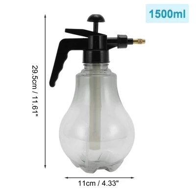 Unique Bargains Light Bulb Type Hair Spray Bottles 1500ml 1 Pc 3 Unique Bargains Light Bulb Type Hair Spray Bottles 1500ml 1 Pc - Image 3