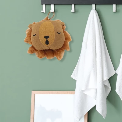 Unique Bargains Cartoon Bath Sponge Brown 1 Pc 4 Unique Bargains Cartoon Bath Sponge Brown 1 Pc - Image 4