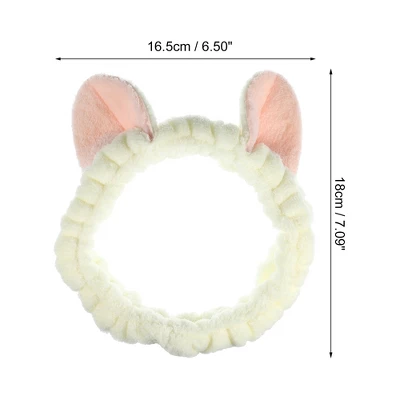 Unique Bargains Women's Cute Breathable Cartoon Cat Ears Headbands 7.09"x6.5" 1 Pc 3 Unique Bargains Women's Cute Breathable Cartoon Cat Ears Headbands 7.09"x6.5" 1 Pc - Image 3