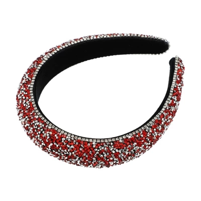 Unique Bargains Women's Bling Rhinestone Padded Hairband Hair Accessories 1.18 Inch Wide 1 Pc 7 Unique Bargains Women's Bling Rhinestone Padded Hairband Hair Accessories 1.18 Inch Wide 1 Pc - Image 7