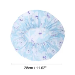 Unique Bargains Women's Durable Shower Hair Cap 1 Pc