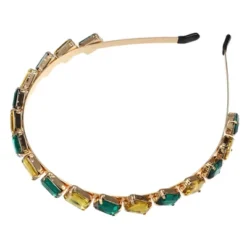 Unique Bargains Women's Metal Square Colorful Glass Crystal Rhinestone Headband -UNIQUE BARGAIN Shop GUEST c4f70b04 e3a4 4143 b982 df6cd90e4b21