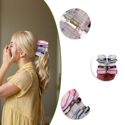 Unique Bargains Women Strong Hold Book Hair Clip Hair Grip Clip 1 Pc 3 Unique Bargains Women Strong Hold Book Hair Clip Hair Grip Clip 1 Pc - Image 3